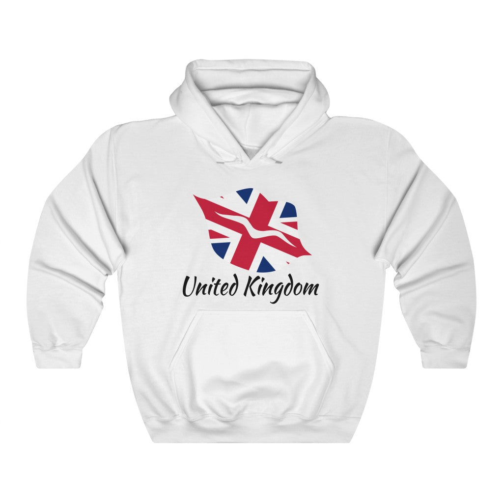 United Kingdom Lips Flag Hoodie Sweatshirt 1 - Unisex