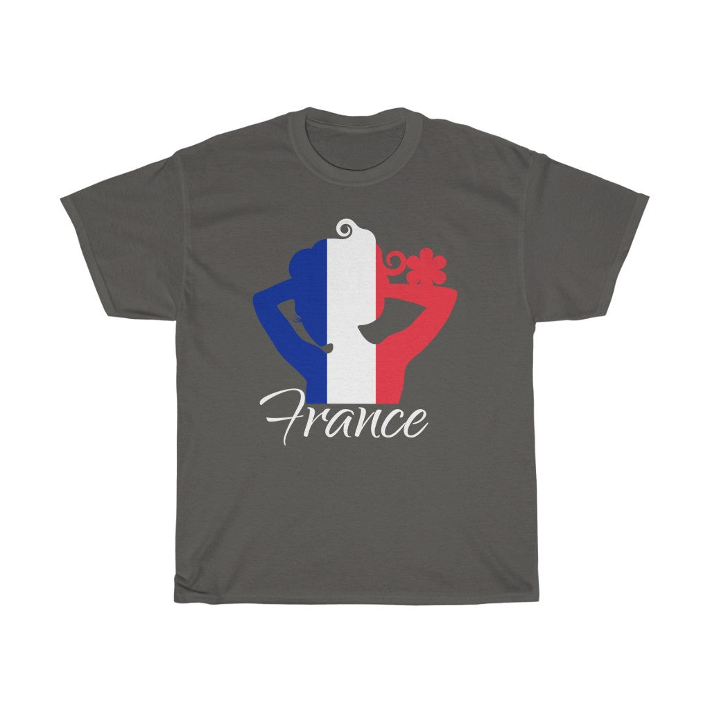 France Lady Flag Standard Tee 2 - Unisex