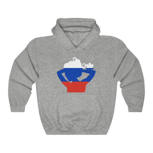 Russia Lady Flag Hoodie Sweatshirt - Unisex