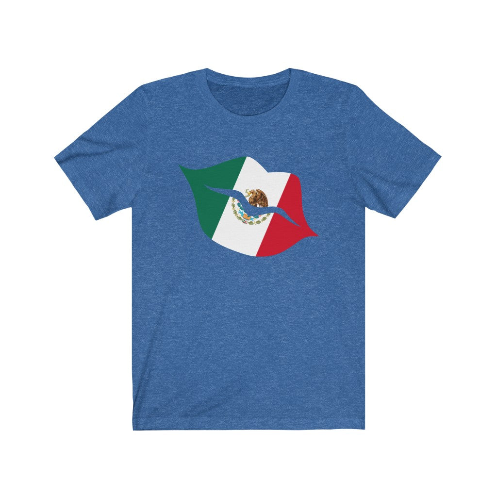 Mexico Lips Flag Premium Tee - Unisex