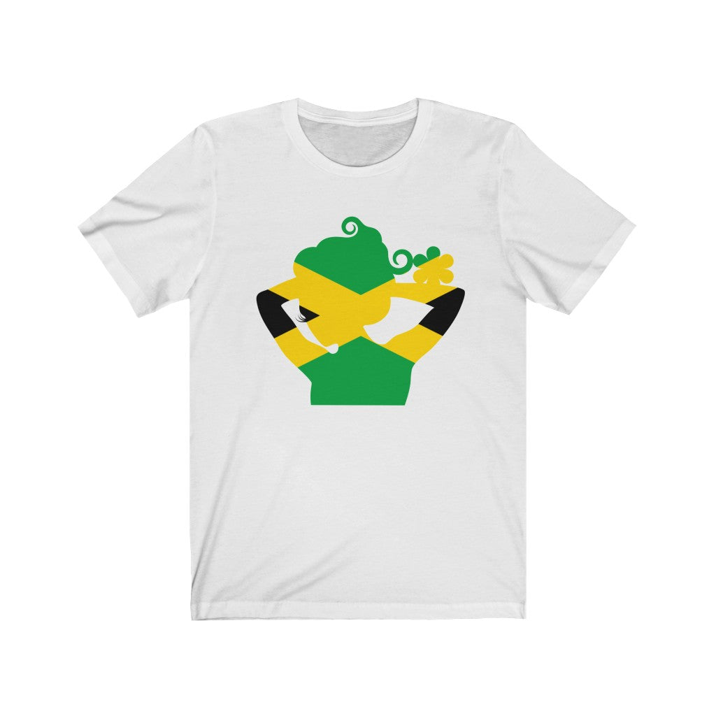 Jamaica Lady Flag Premium Tee - Unisex