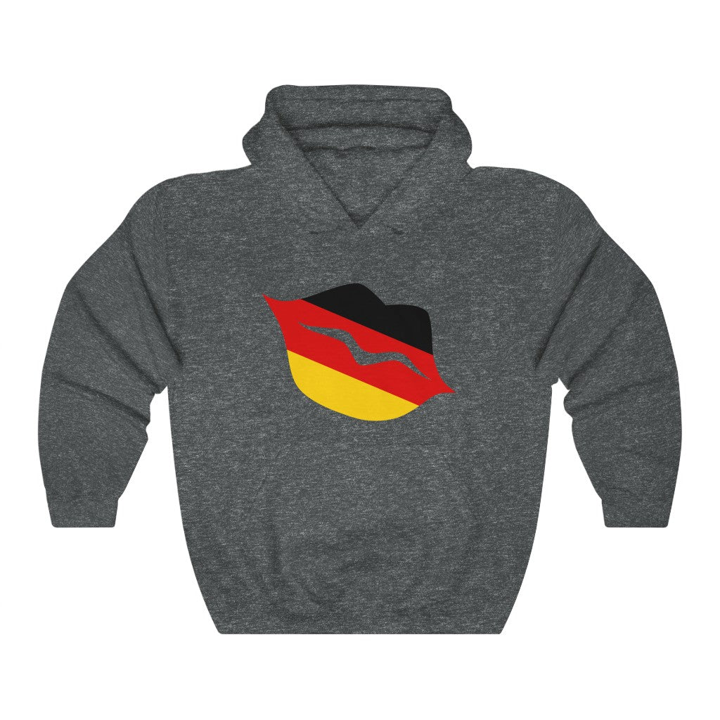 Germany Lips Flag Hoodie Sweatshirt - Unisex