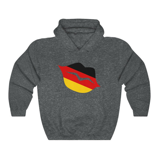 Germany Lips Flag Hoodie Sweatshirt - Unisex