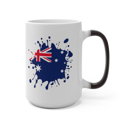 Australia Splat Color Changing Mug