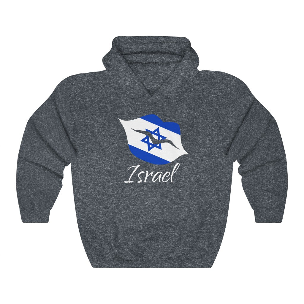 Israel Lips Flag Hoodie Sweatshirt 2 - Unisex