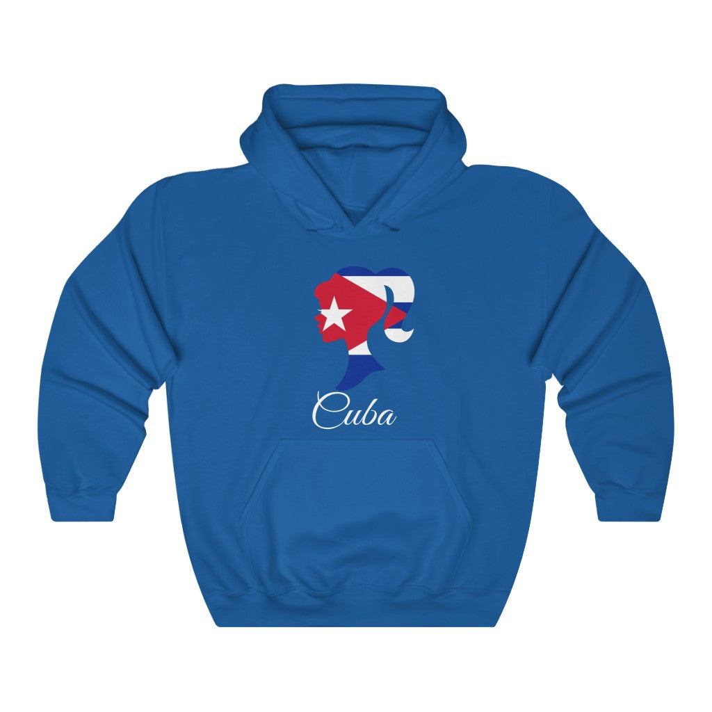 Cuba Girl Flag Hoodie Sweatshirt 2 - Unisex