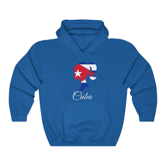 Cuba Girl Flag Hoodie Sweatshirt 2 - Unisex