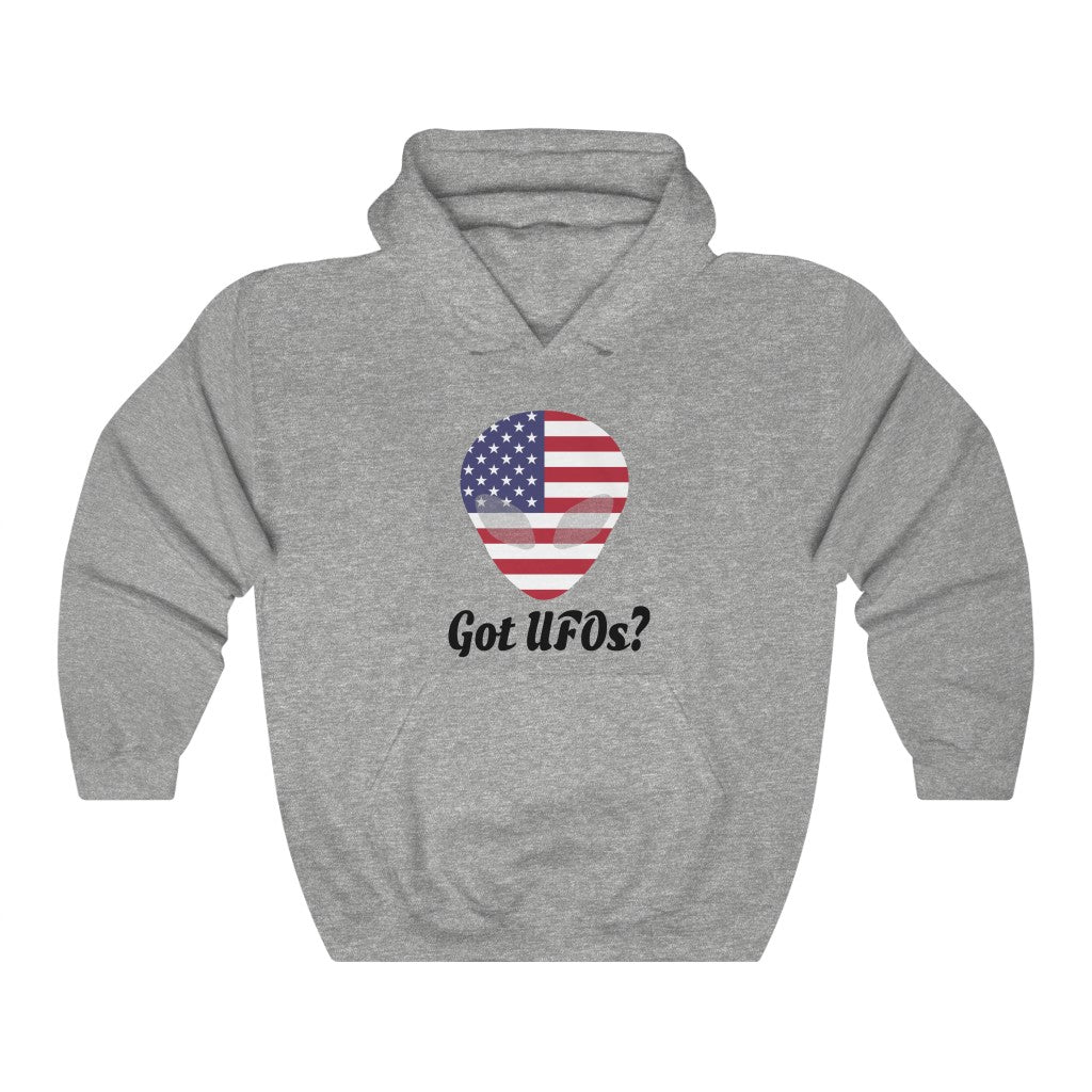 United States Got UFOs Flag Hoodie Sweatshirt 1 - Unisex
