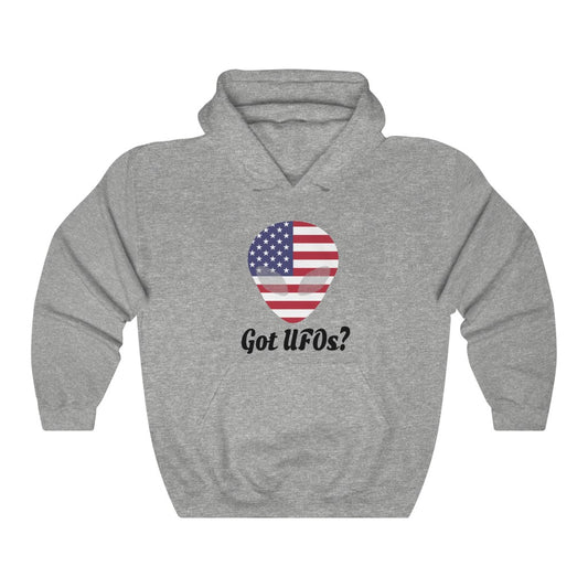 United States Got UFOs Flag Hoodie Sweatshirt 1 - Unisex