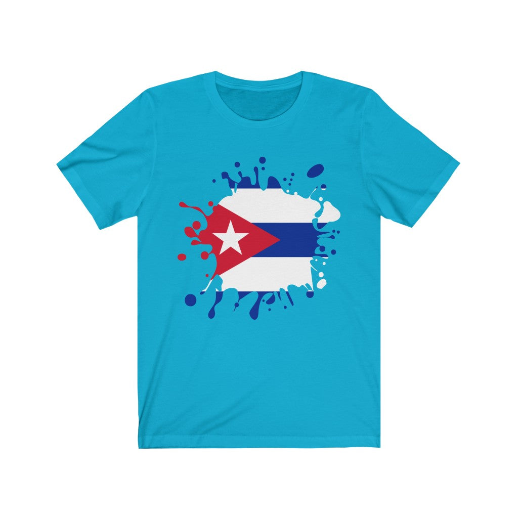 Cuba Splat Flag Premium Tee - Unisex