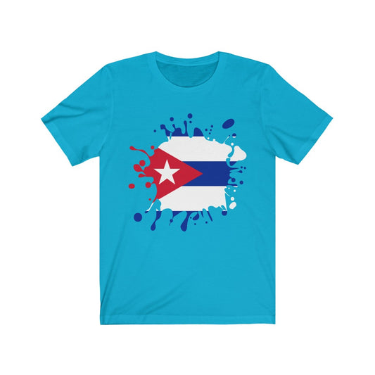 Cuba Splat Flag Premium Tee - Unisex
