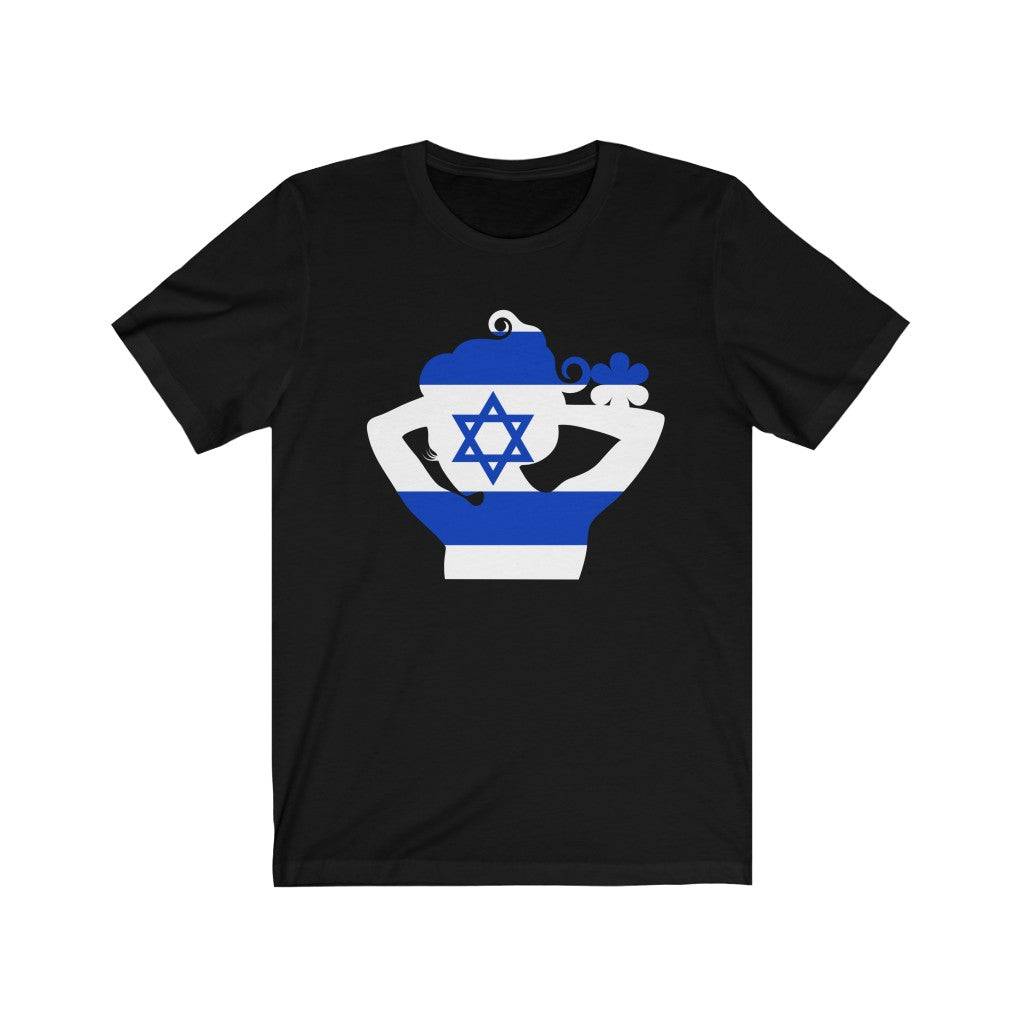 Israel Lady Flag Premium Tee - Unisex