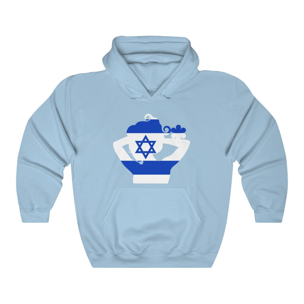 Israel Lady Flag Hoodie Sweatshirt - Unisex