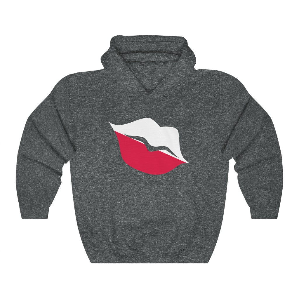 Poland Lips Flag Hoodie Sweatshirt - Unisex