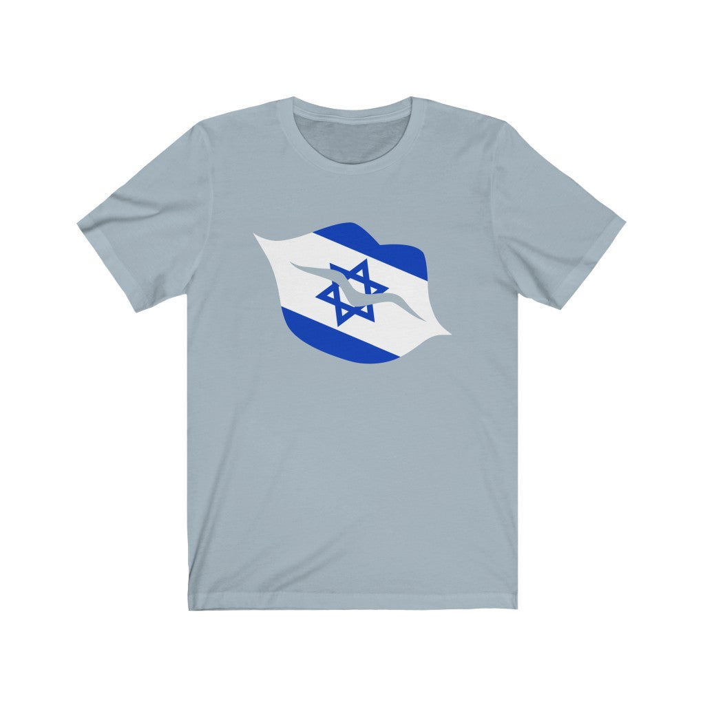 Israel Lips Flag Premium Tee - Unisex