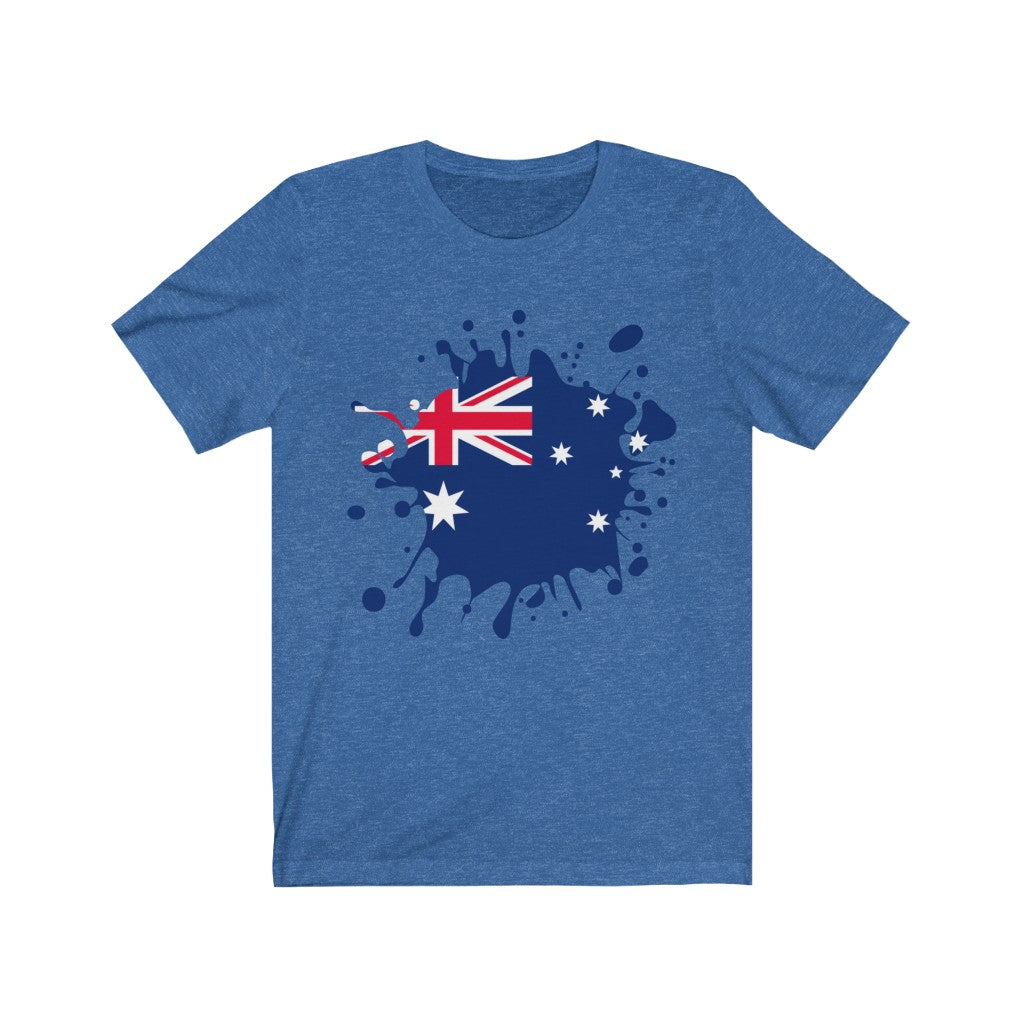 Australia Splat Flag Premium Tee - Unisex