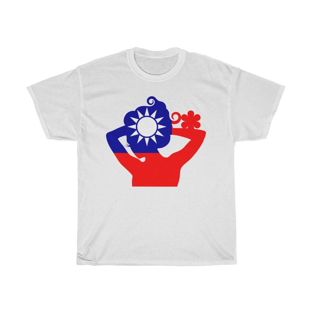 Republic of China - Taiwan Lady Flag Standard Tee - Unisex