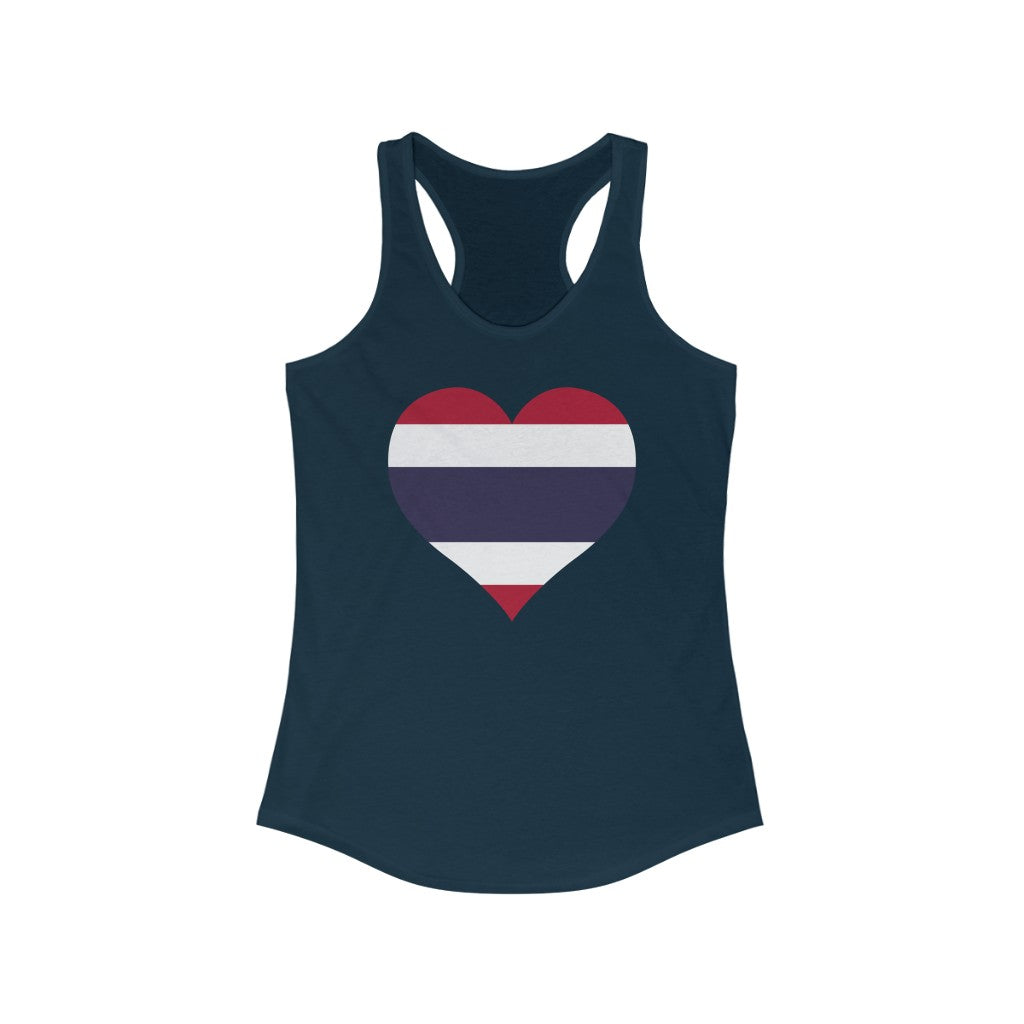 Thailand Heart Flag Tank - Women