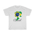 Brazil (Brasil) Girl Flag Standard Tee 1 - Unisex