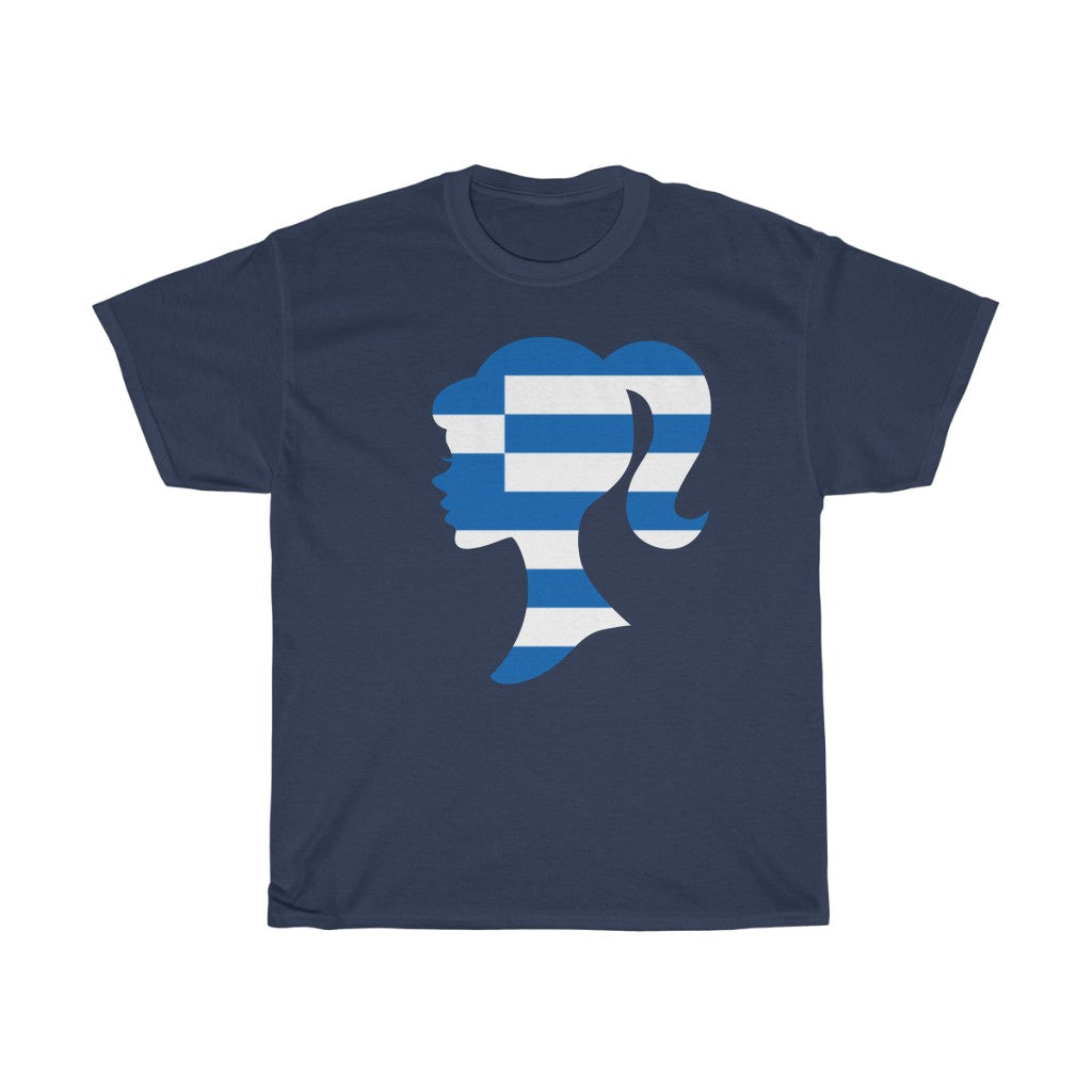 Greece Girl Flag Standard Tee - Unisex