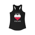 Poland Heart Flag Tank 2 - Women