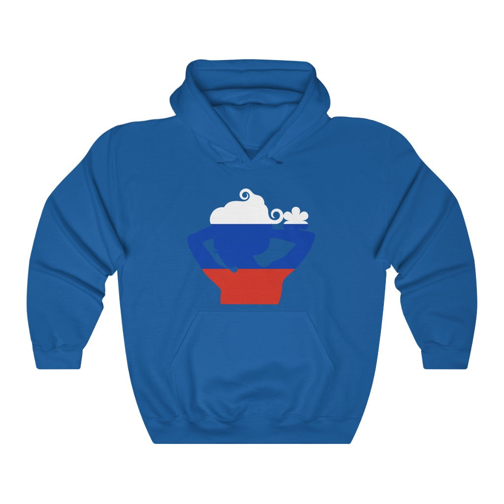 Russia Lady Flag Hoodie Sweatshirt - Unisex