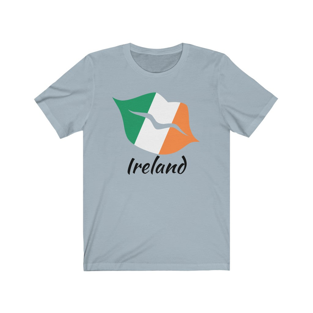 Ireland Lips Flag Premium Tee 1 - Unisex