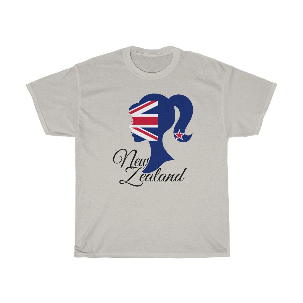 New Zealand Girl Flag Standard Tee 1 - Unisex