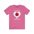 Japan Heart Flag Premium Tee 2 - Unisex