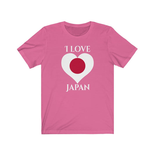 Japan Heart Flag Premium Tee 2 - Unisex