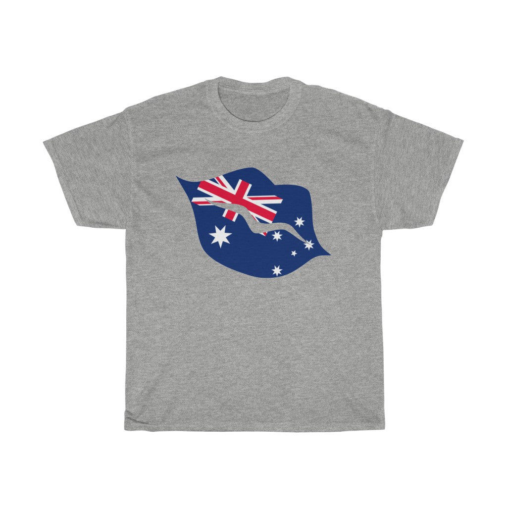 Australia Lips Flag Standard Tee - Unisex