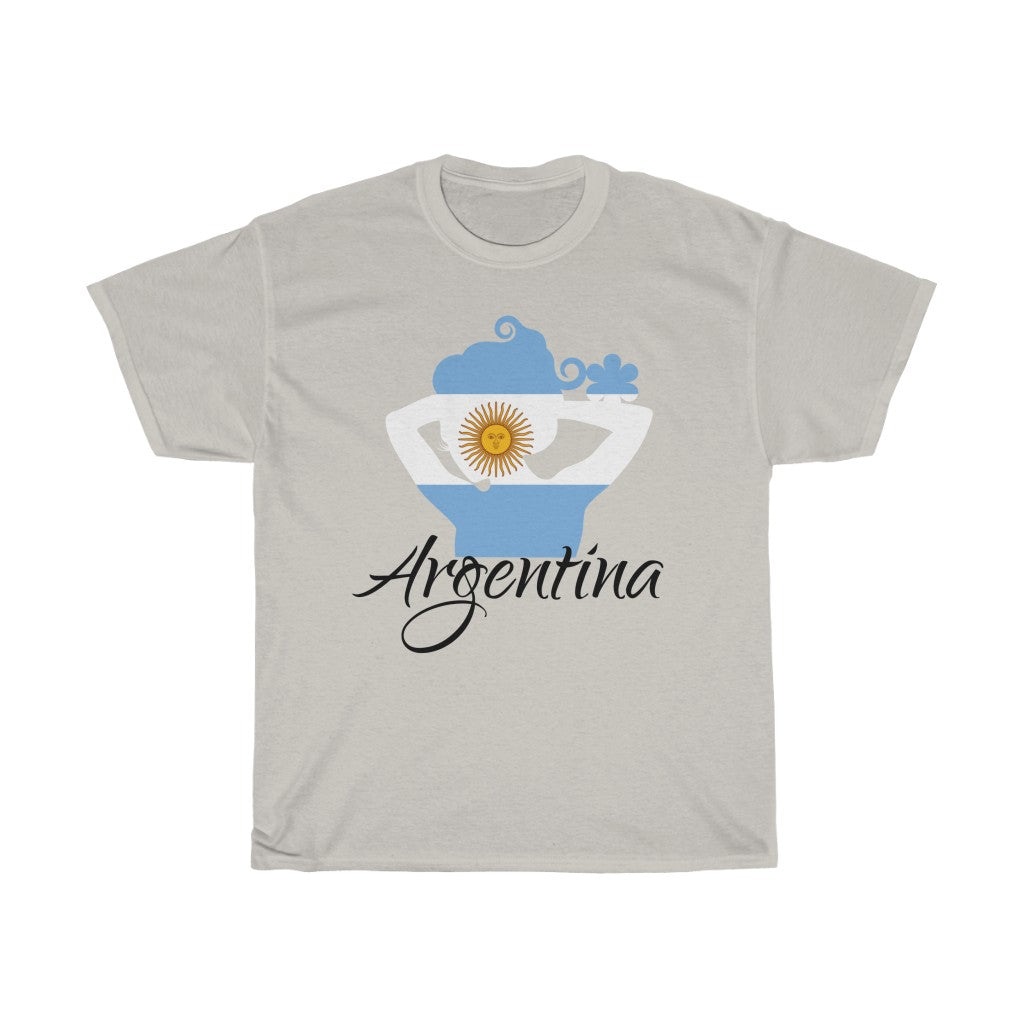 Argentina Lady Flag Standard Tee 1 - Unisex