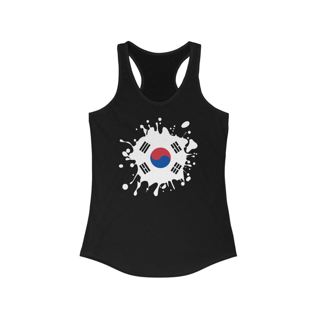 South Korea Splat Flag Tank - Women