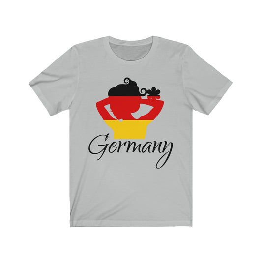 Germany Lady Flag Premium Tee 1 - Unisex