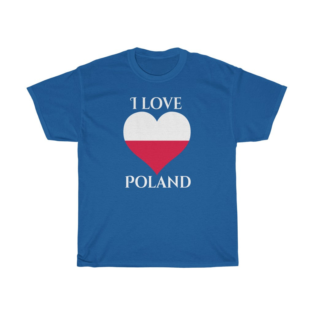 Poland Heart Flag Standard Tee 2 - Unisex