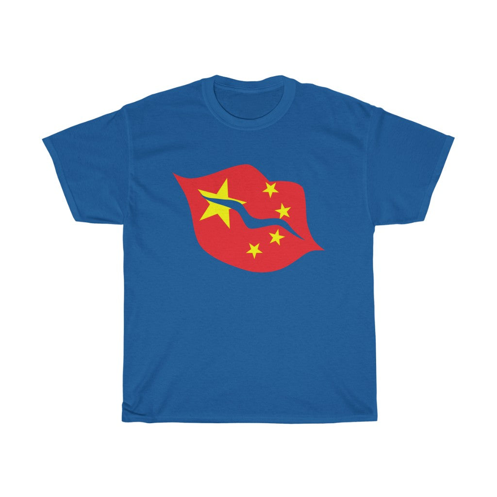 China Lips Flag Standard Tee - Unisex