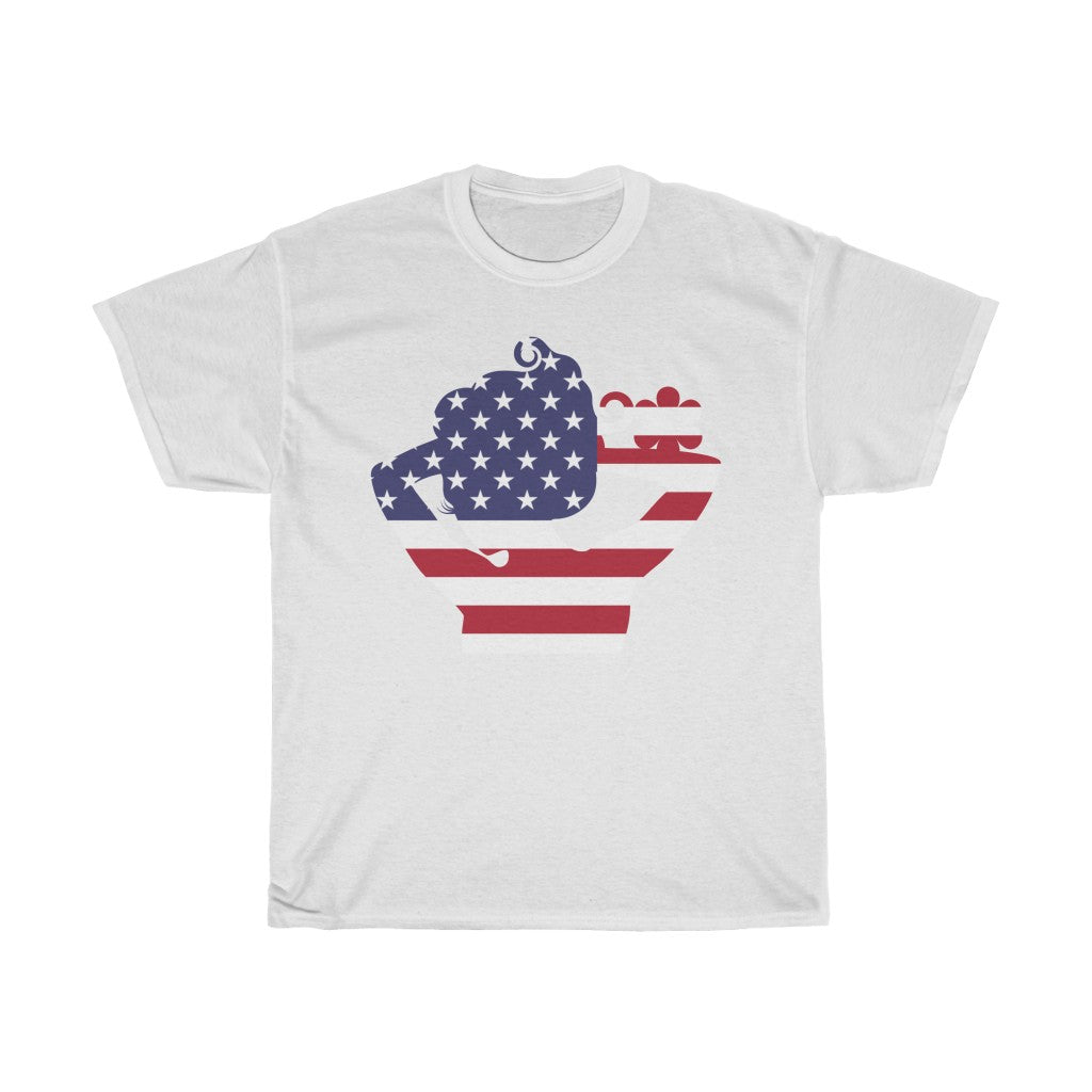 United States of America Lady Flag Standard Tee - Unisex