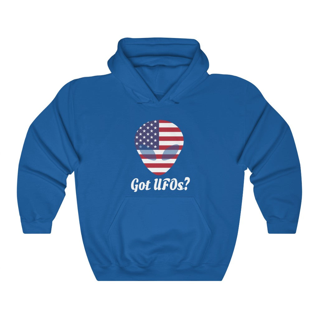 United States Got UFOs Flag Hoodie Sweatshirt 2 - Unisex