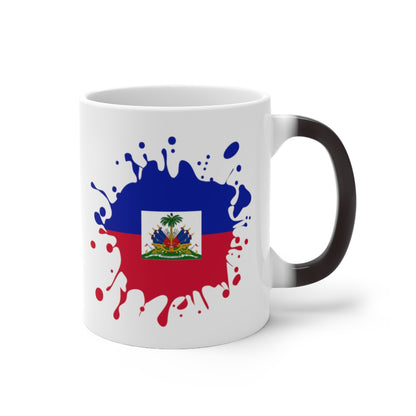 Haiti Splat Color Changing Mug