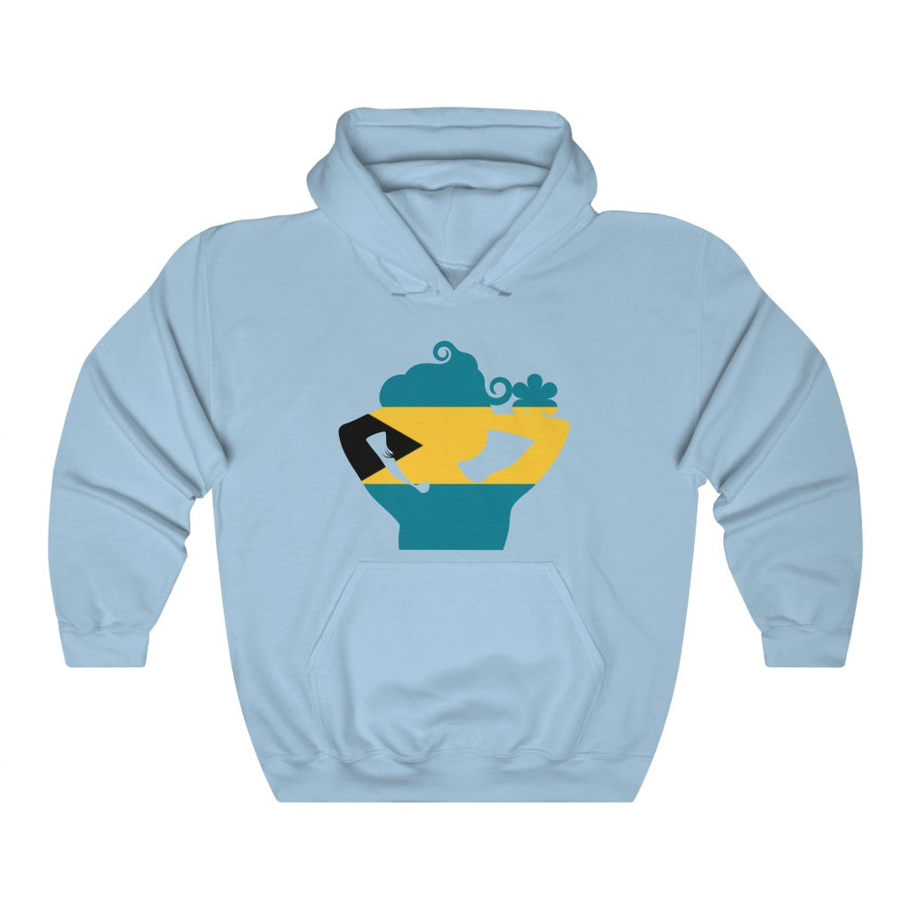 Bahamas Lady Flag Hoodie Sweatshirt - Unisex