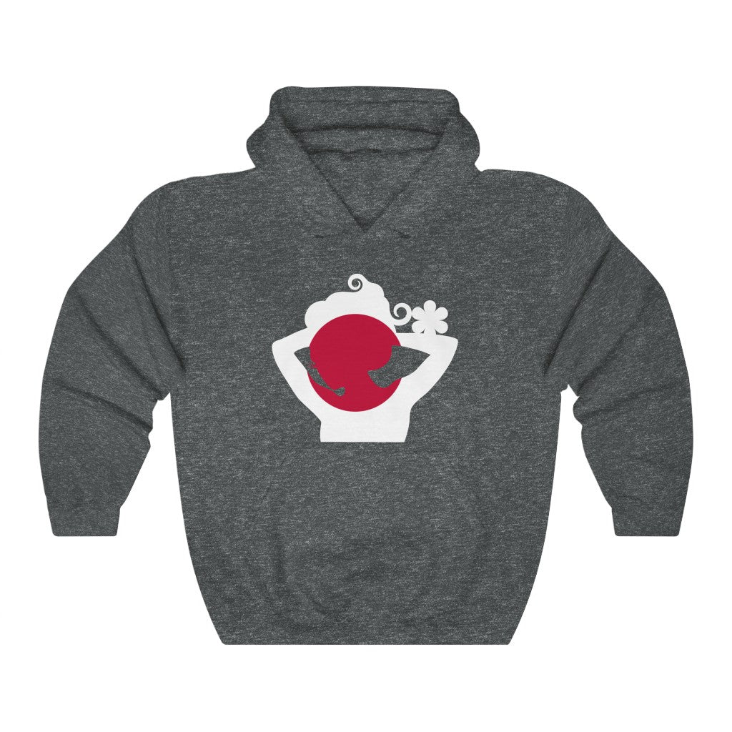Japan Lady Flag Hoodie Sweatshirt - Unisex