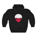 Poland Alien Flag Hoodie Sweatshirt - Unisex