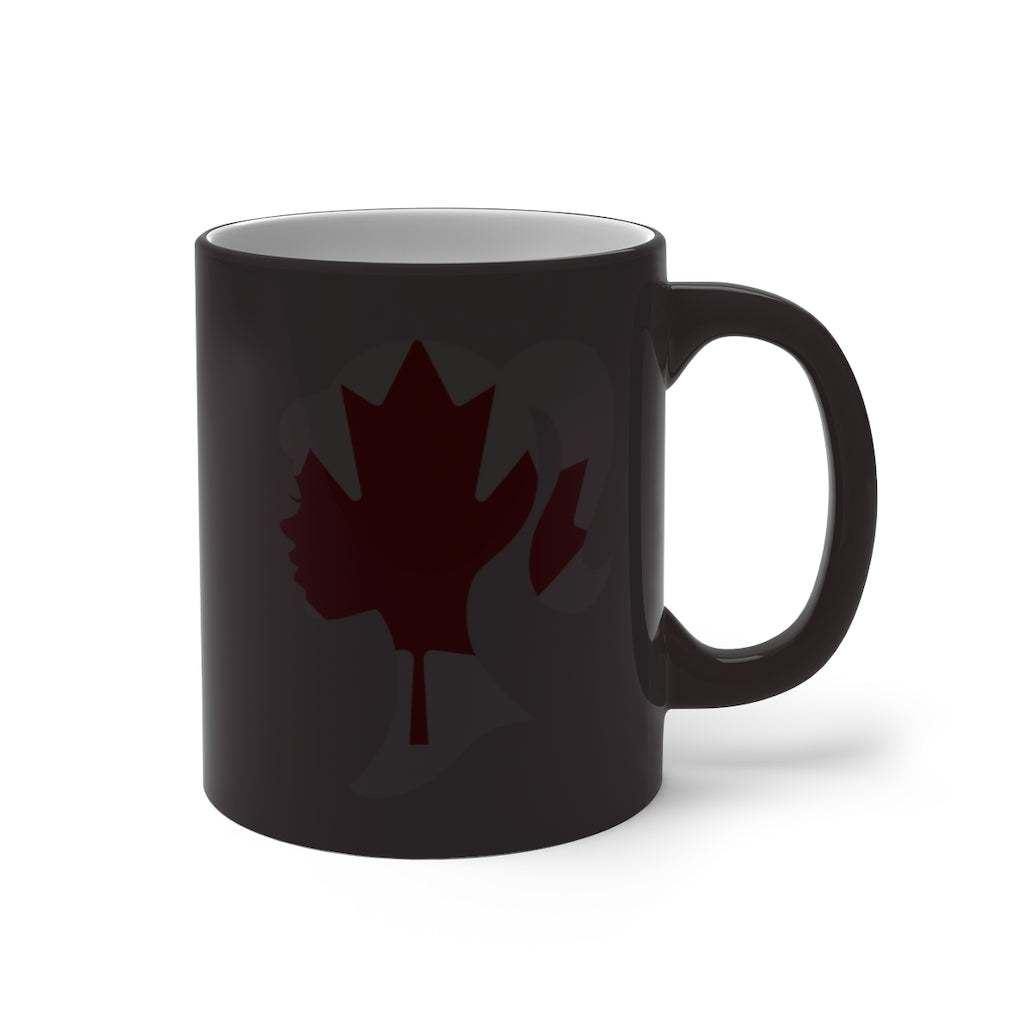 Canada Girl Color Changing Mug
