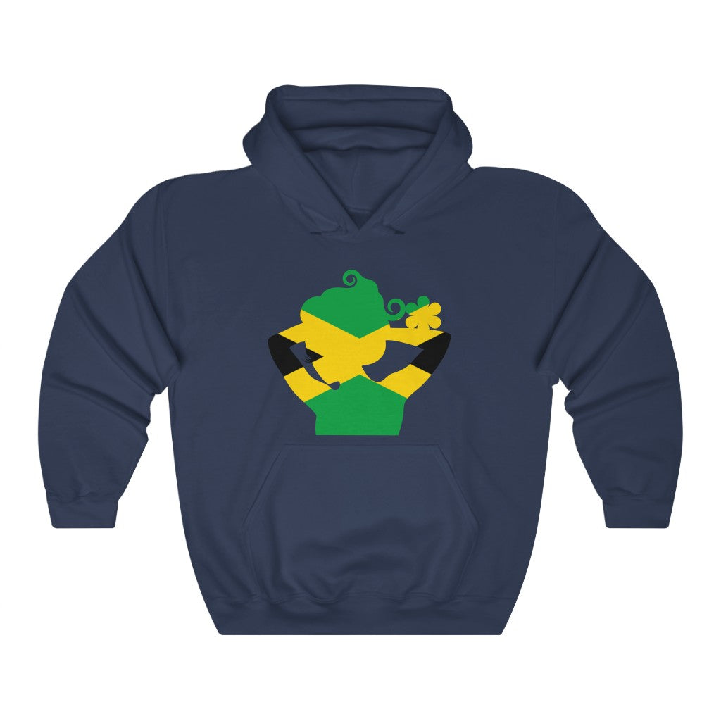 Jamaica Lady Flag Hoodie Sweatshirt - Unisex