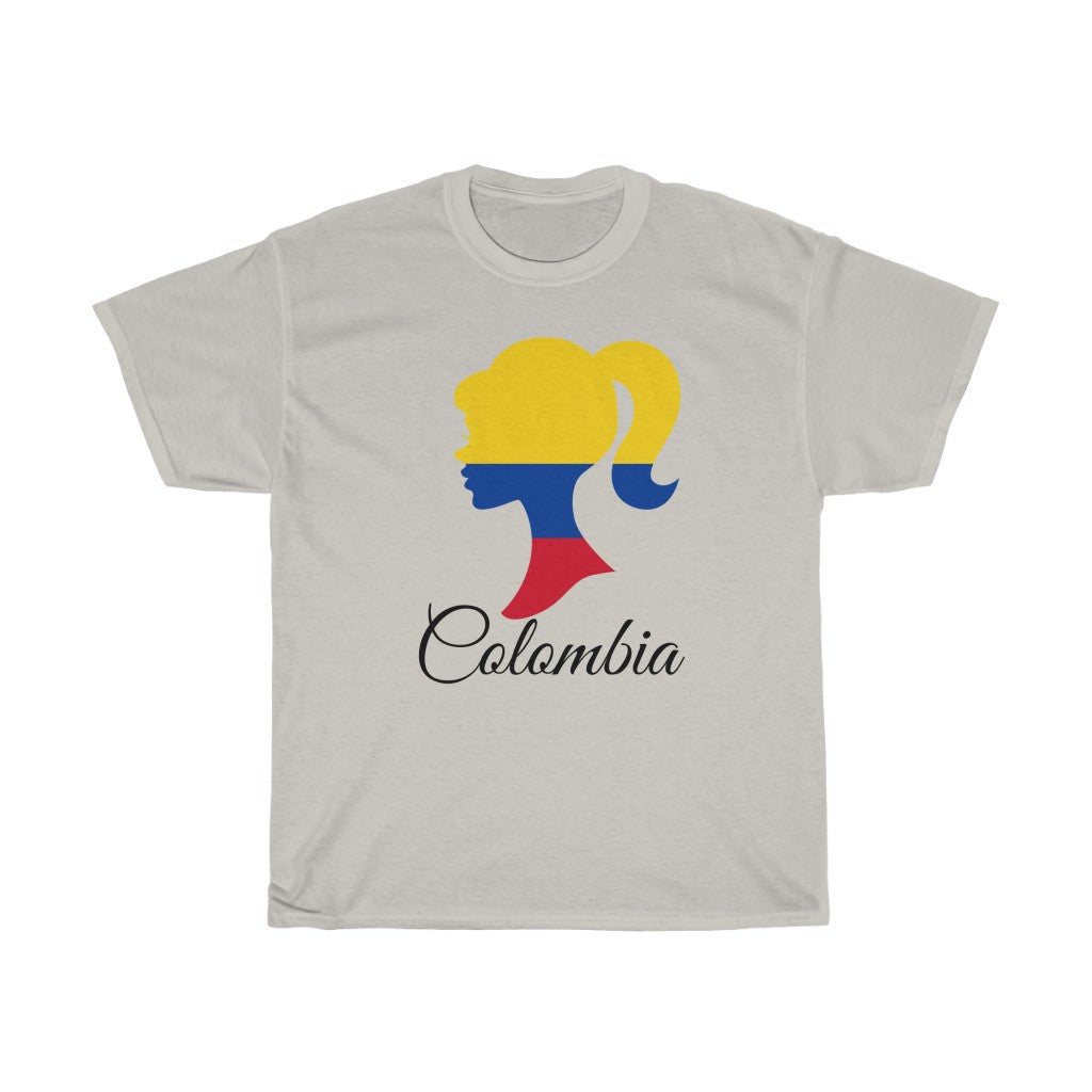 Colombia Girl Flag Standard Tee 1 - Unisex