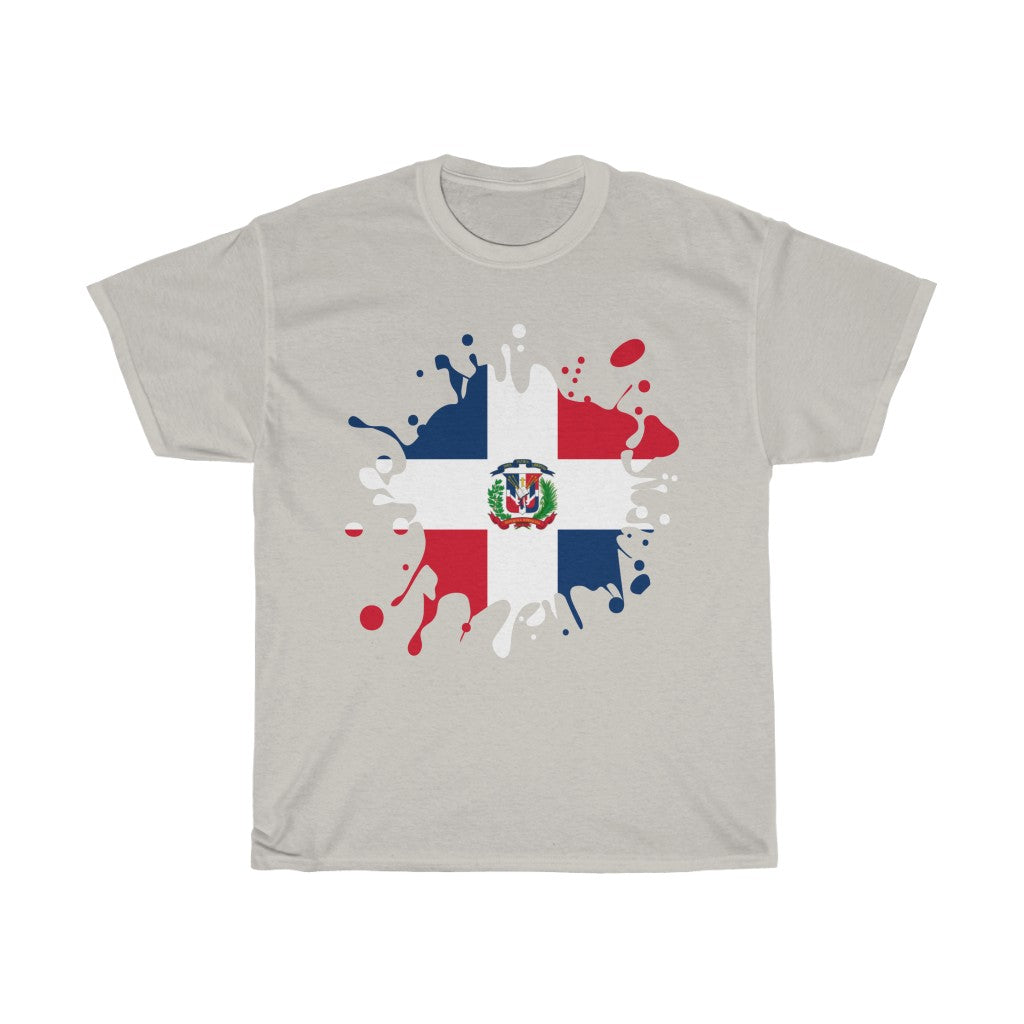 Dominican Republic Splat Flag Standard Tee - Unisex