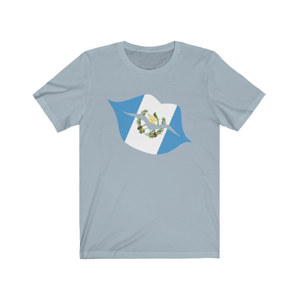 Guatemala Lips Flag Premium Tee - Unisex