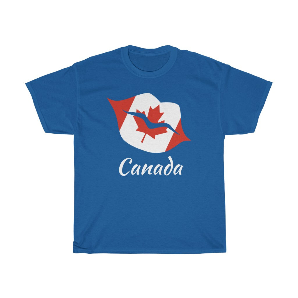 Canada Lips Flag Standard Tee 2 - Unisex