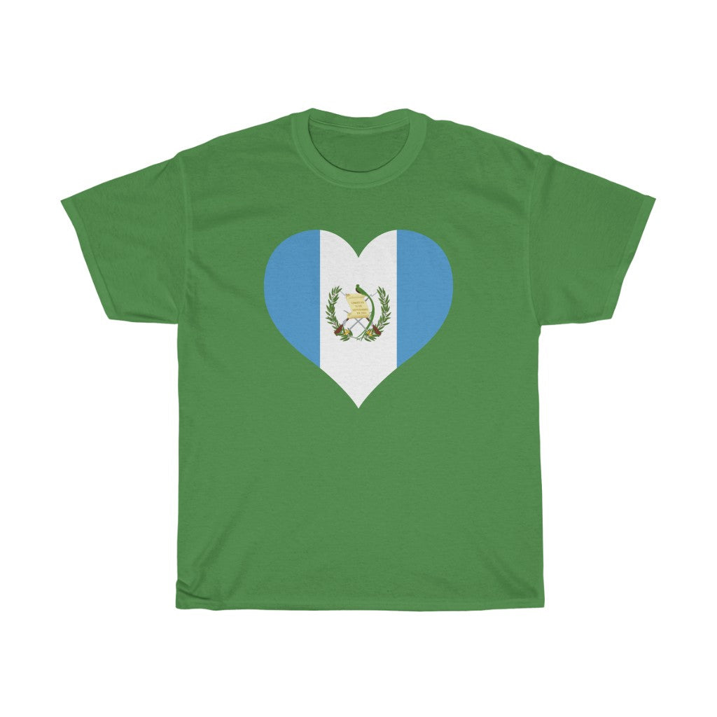 Guatemala Heart Flag Standard Tee - Unisex