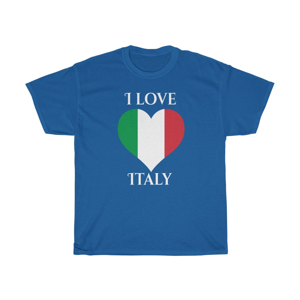 Italy Heart Flag Standard Tee 2 - Unisex